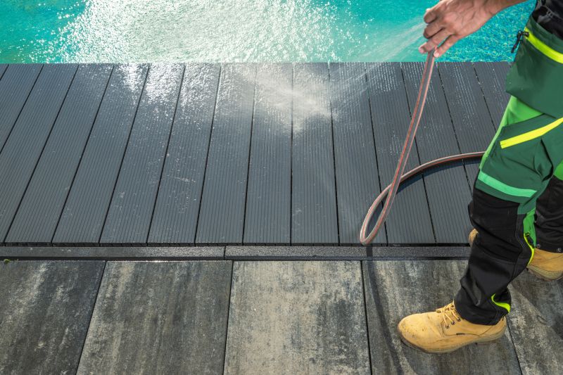 Pool Area Power Washing detail